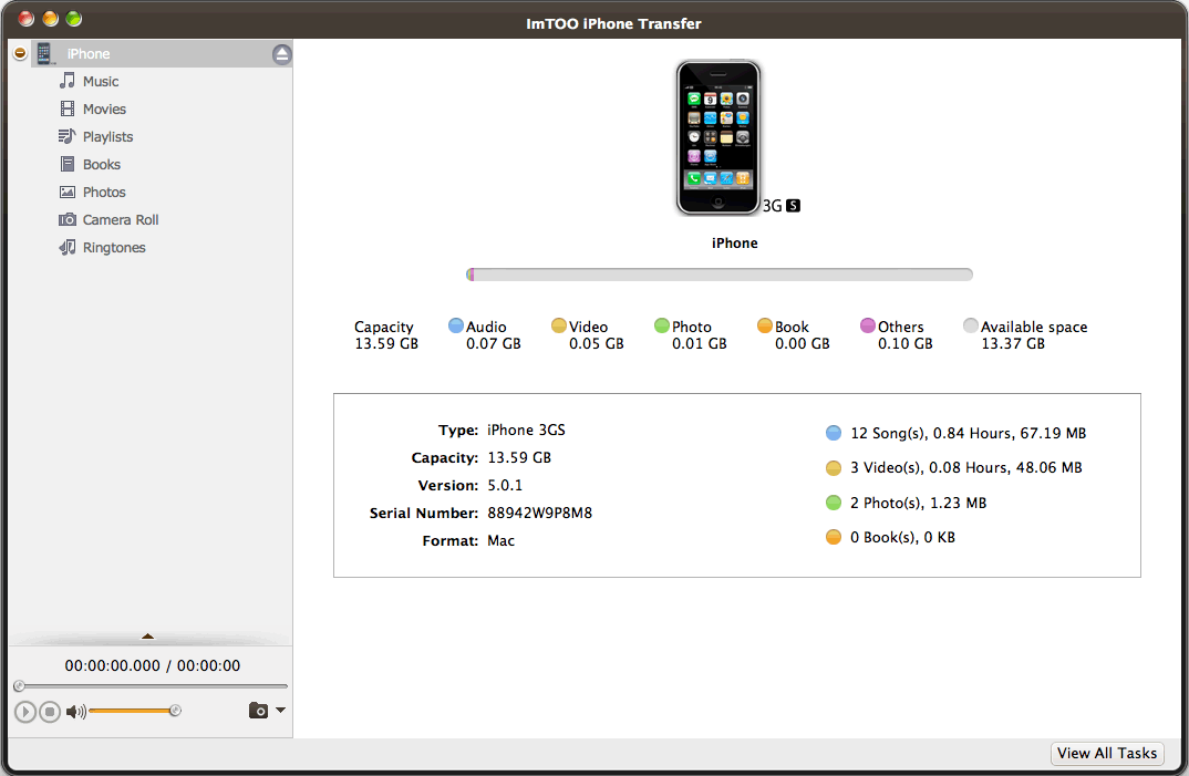 ImTOO iPhone Transfer for Mac 4.0.3.0311 full