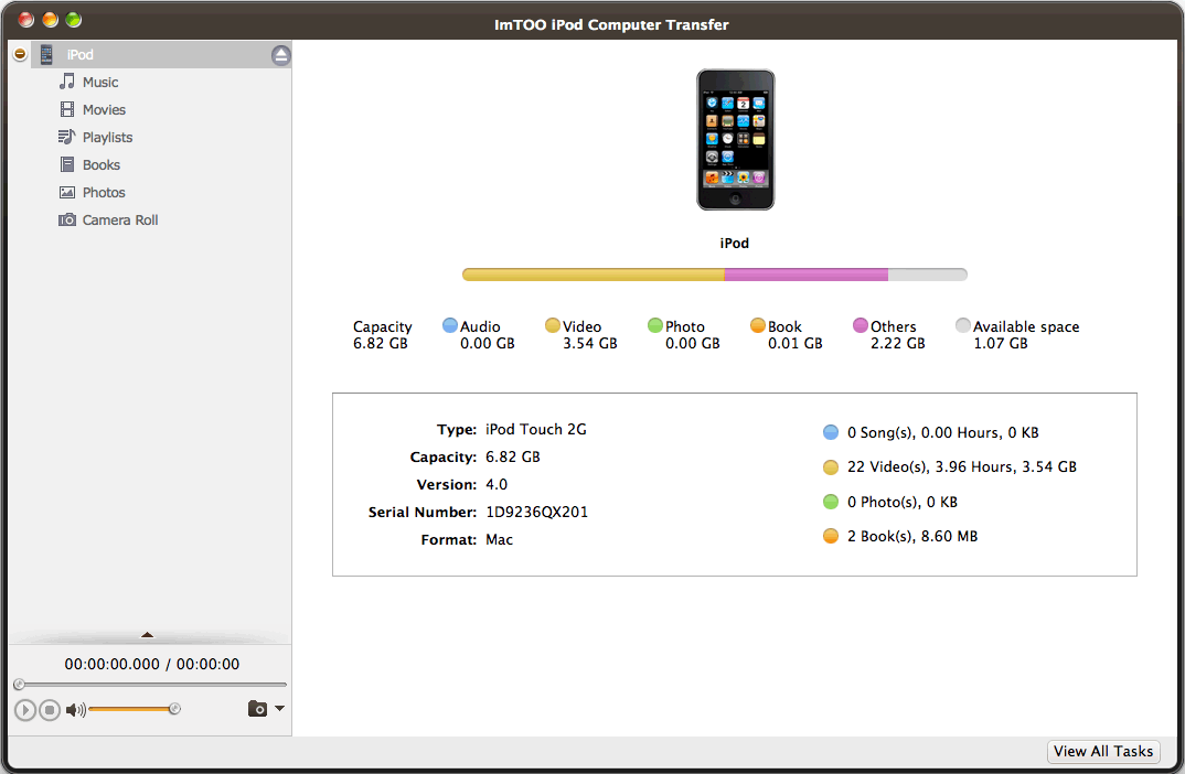 ImTOO iPod Computer Transfer for Mac 4.0.3.0311 full