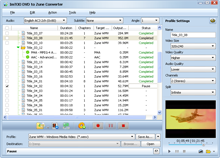 ImTOO DVD to Zune Converter, rip and convert DVD to Zune MP4 and MP3