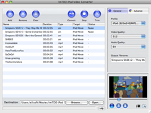 ImTOO iPod Video Converter for Mac - Powerful functioned Mac iPod Video Converter, convert to iPod MP3 and iPod MP4